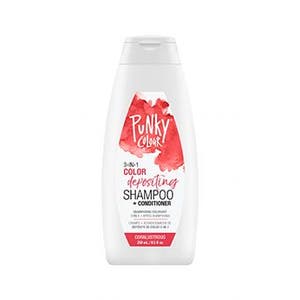 Punky Colour 3-in-1 Color-Depositing Shampoo + Conditioner - CORALUSTROUS