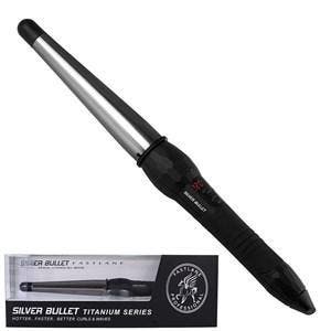 Silver Bullet Fastlane Titanium Black Conical 19mm - 32mm Curling Iron